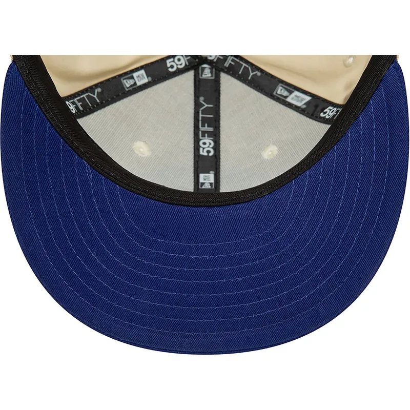 czapki-plana-bezowy-dopasowany-59fifty-team-colour-los-angeles-dodgers-mlb-new-era czapki-plana-bezowy-dopasowany-59fifty-team-colour-los-angeles-dodgers-mlb-new-era