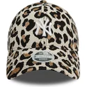 new-era-curved-brim-women-9forty-jacquard-new-york-yankees-mlb-leopard-adjustable-cap