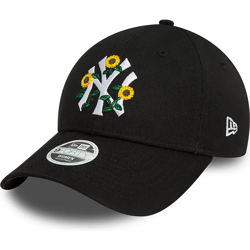 czapki-curva-czarny-tasma-regulowana-9forty-floral-new-york-yankees-mlb-new-era czapki-curva-czarny-tasma-regulowana-9forty-floral-new-york-yankees-mlb-new-era