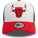 czapki-curva-wielokolorowy-snapback-a-frame-chicago-bulls-nba-new-era