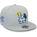 czapki-plana-szary-snapback-9fifty-summer-icon-los-angeles-dodgers-mlb-new-era