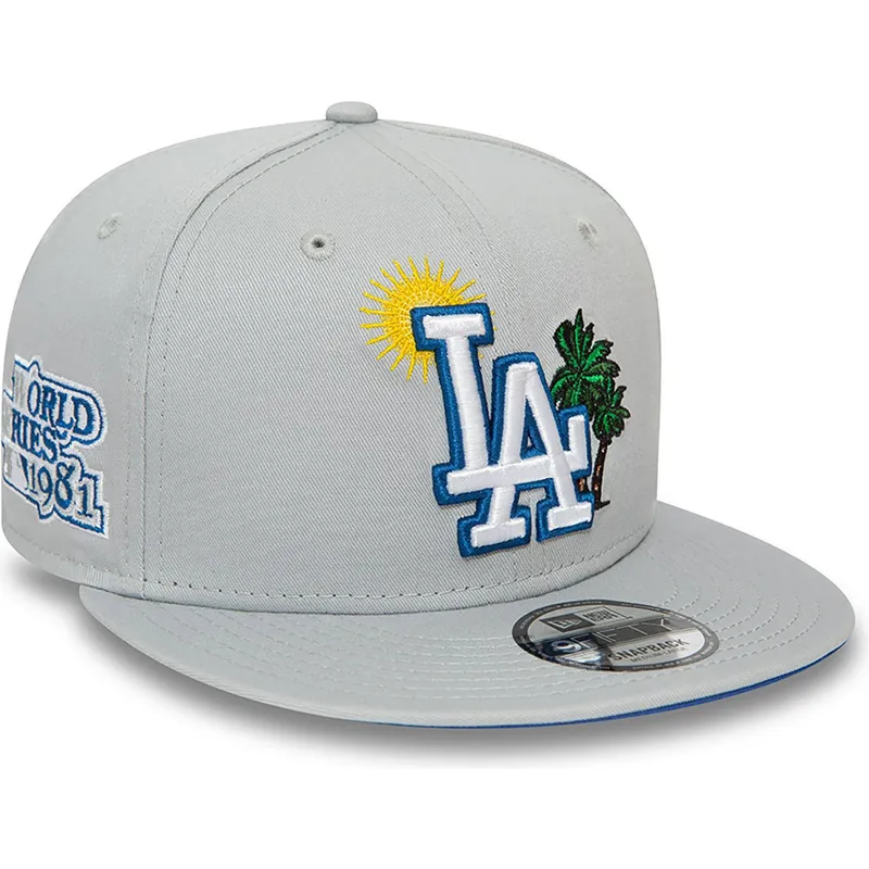 czapki-plana-szary-snapback-9fifty-summer-icon-los-angeles-dodgers-mlb-new-era