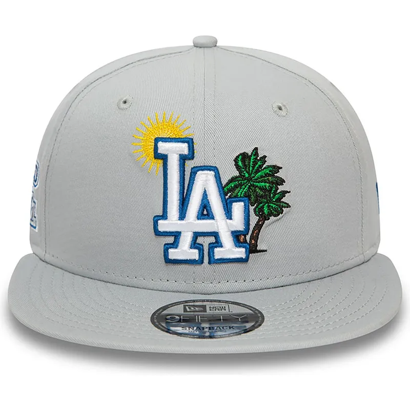 czapki-plana-szary-snapback-9fifty-summer-icon-los-angeles-dodgers-mlb-new-era