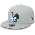 szara-czapka-z-plaskim-daszkiem-snapback-9fifty-summer-icon-los-angeles-dodgers-mlb-od-new-era