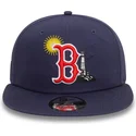 granatowa-plaska-czapka-snapback-9fifty-summer-icon-boston-red-sox-mlb-new-era