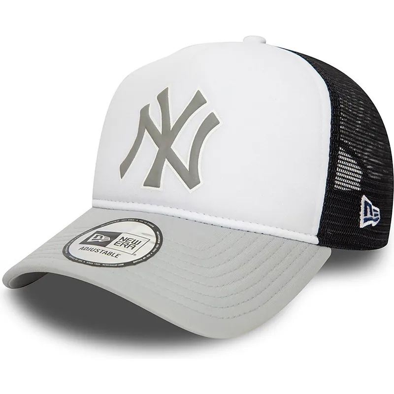 czapki-curva-szary-snapback-a-frame-new-york-yankees-mlb-new-era