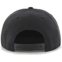 czapki-plana-czarny-snapback-oakland-athletics-mlb-47-brand