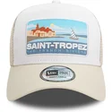 czapki-curva-bezowy-snapback-a-frame-summer-saint-tropez-ciudades-y-playas-new-era