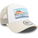 czapki-curva-bezowy-snapback-a-frame-summer-saint-tropez-ciudades-y-playas-new-era