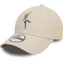 new-era-curved-brim-9forty-character-rick-and-morty-morty-smith-beige-adjustable-cap