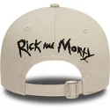 new-era-curved-brim-9forty-character-rick-and-morty-morty-smith-beige-adjustable-cap