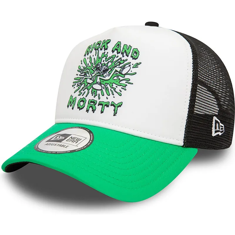 czapki-curva-wielokolorowy-snapback-a-frame-character-rick-y-morty-new-era