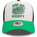 czapki-curva-wielokolorowy-snapback-a-frame-character-rick-y-morty-new-era