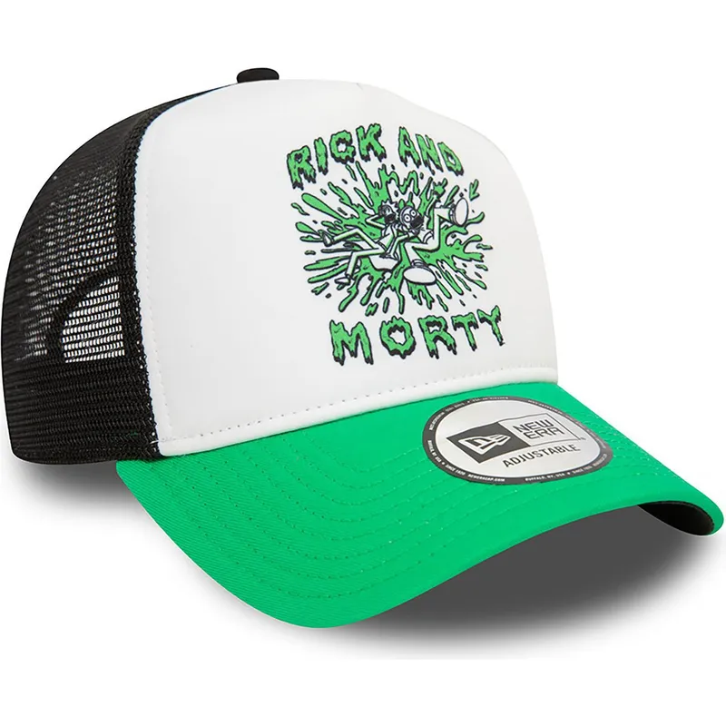 czapki-curva-wielokolorowy-snapback-a-frame-character-rick-y-morty-new-era