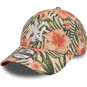 czapki-curva-wielokolorowy-tasma-regulowana-9forty-tropical-new-york-yankees-mlb-new-era