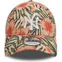 czapki-curva-wielokolorowy-tasma-regulowana-9forty-tropical-new-york-yankees-mlb-new-era
