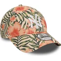 czapki-curva-wielokolorowy-tasma-regulowana-9forty-tropical-new-york-yankees-mlb-new-era