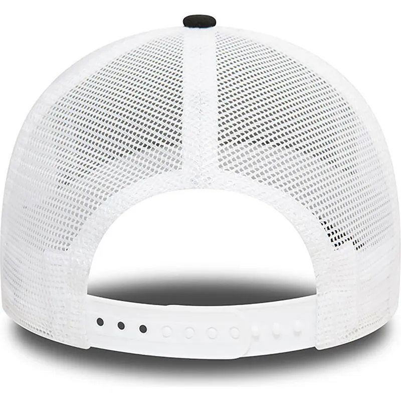 czapka-trucker-czarno-biala-a-frame-seasonal-infill-los-angeles-dodgers-mlb-new-era