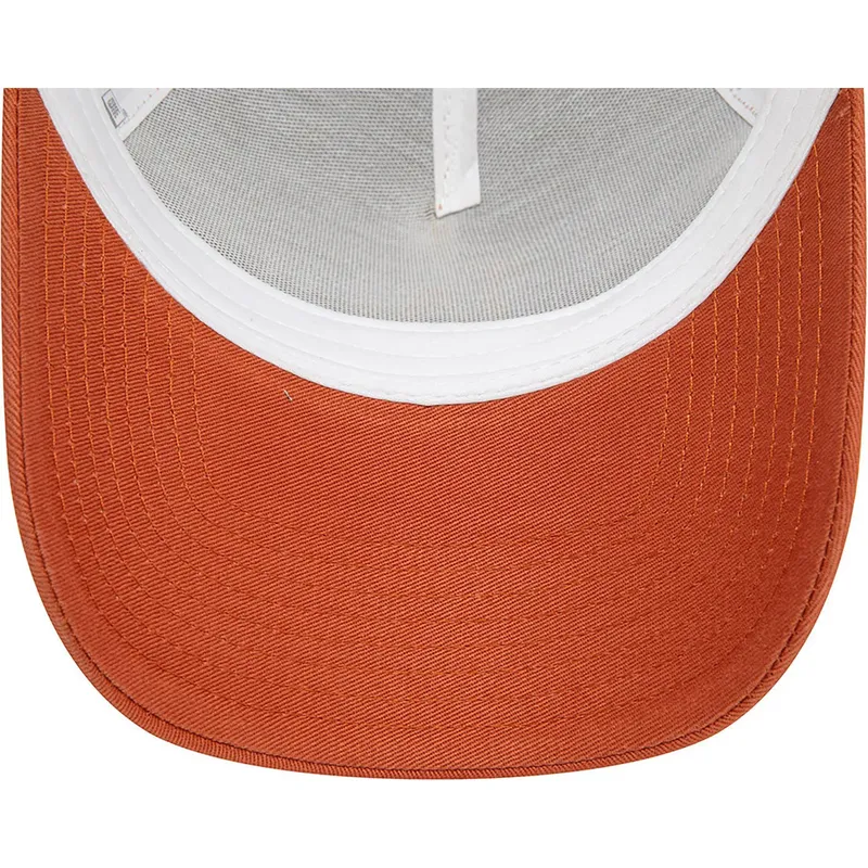 czapka-trucker-brazowo-biala-a-frame-seasonal-infill-los-angeles-dodgers-mlb-new-era