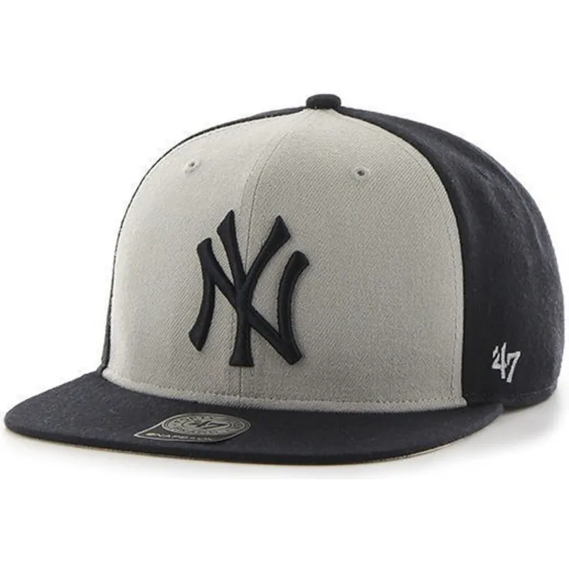 czapki-plana-granatowy-snapback-new-york-yankees-mlb-47-brand