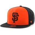 czapki-plana-czarny-snapback-san-francisco-giants-mlb-47-brand