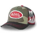 czapki-curva-kamuflaz-snapback-dla-dziecka-von-dutch