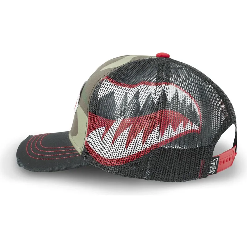 czapki-curva-kamuflaz-snapback-dla-dziecka-von-dutch