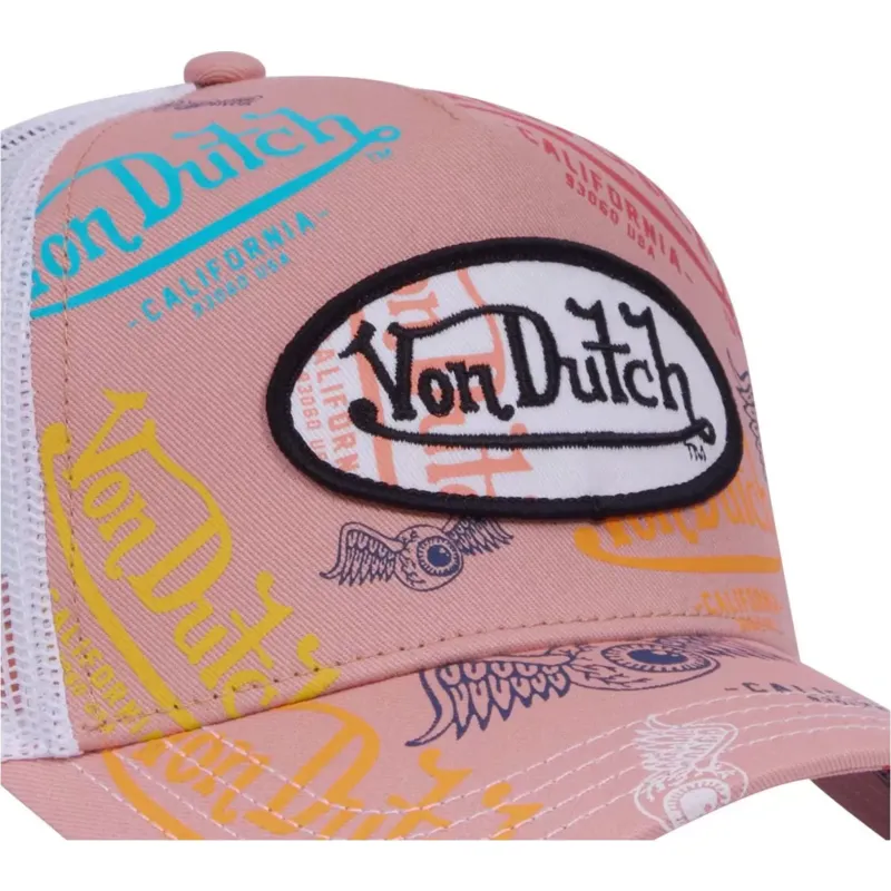 czapka-trucker-rozowo-biala-le-pou-von-dutch