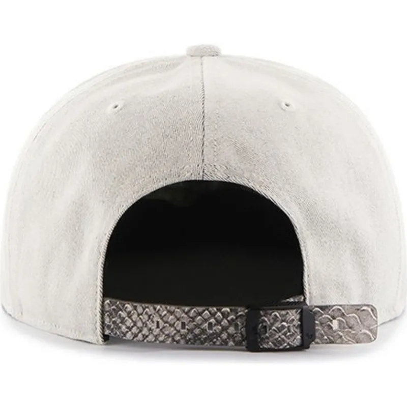 czapki-plana-szary-snapback-new-york-yankees-mlb-47-brand