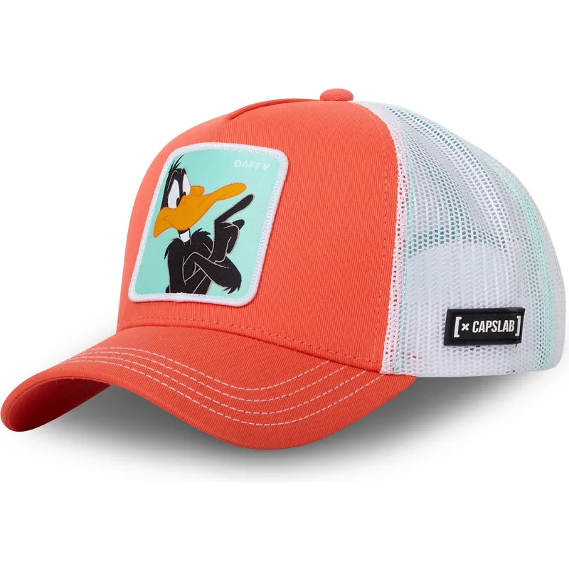 czapki-curva-pomaranczowy-snapback-kaczor-daffy-looney-tunes-capslab