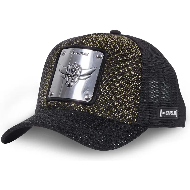 czapki-curva-czarny-snapback-robot-grendizer-robot-grendizer-capslab