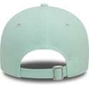 new-era-curved-brim-women-9forty-linen-los-angeles-dodgers-mlb-green-adjustable-cap