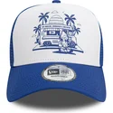 czapki-curva-niebieski-snapback-a-frame-frame-graphic-ice-cream-los-angeles-new-era