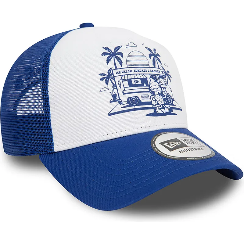 czapki-curva-niebieski-snapback-a-frame-frame-graphic-ice-cream-los-angeles-new-era