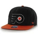 czapki-plana-czarny-snapback-philadelphia-flyers-nhl-47-brand
