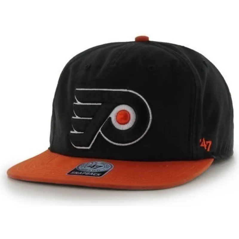 czapki-plana-czarny-snapback-philadelphia-flyers-nhl-47-brand