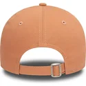 czapki-curva-brazowy-tasma-regulowana-9twenty-floral-los-angeles-dodgers-mlb-new-era