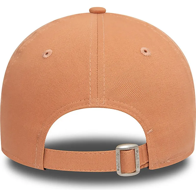 czapki-curva-brazowy-tasma-regulowana-9twenty-floral-los-angeles-dodgers-mlb-new-era