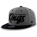 czapki-plana-szary-snapback-de-letras-los-angeles-kings-nhl-47-brand