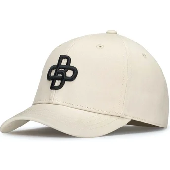 Czapka bejsbolowa z zakrzywionym daszkiem w kolorze beżowym, regulowana Baseball Peach marki Oblack