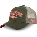 czapki-curva-zielony-snapback-von-dutch