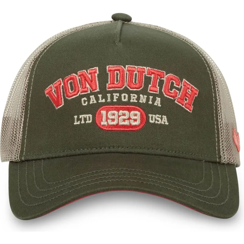 czapki-curva-zielony-snapback-von-dutch