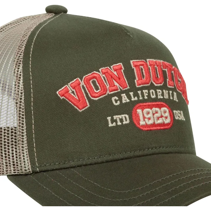 czapki-curva-zielony-snapback-von-dutch