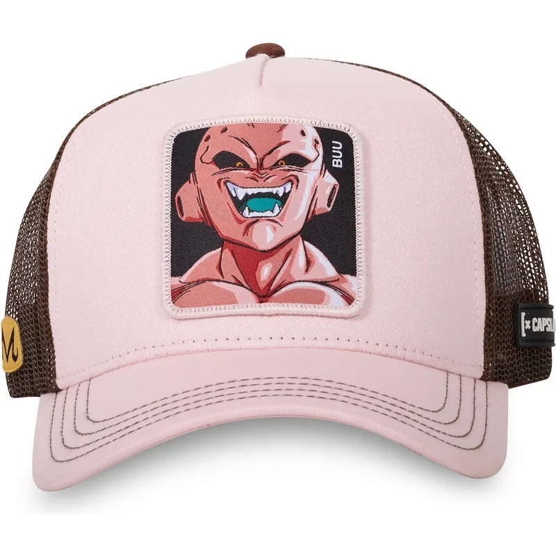czapki-curva-roz-snapback-kid-buu-dragon-ball-capslab czapki-curva-roz-snapback-kid-buu-dragon-ball-capslab