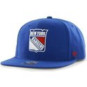 plaska-czapka-niebieska-snapback-new-york-rangers-nhl-sure-shot-47-brand