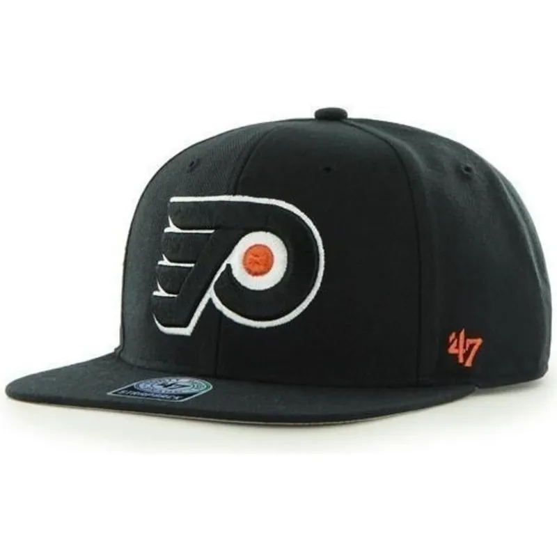 czapki-plana-czarny-snapback-philadelphia-flyers-nhl-47-brand