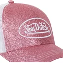 von-dutch-glitter-p-pink-and-white-trucker-hat