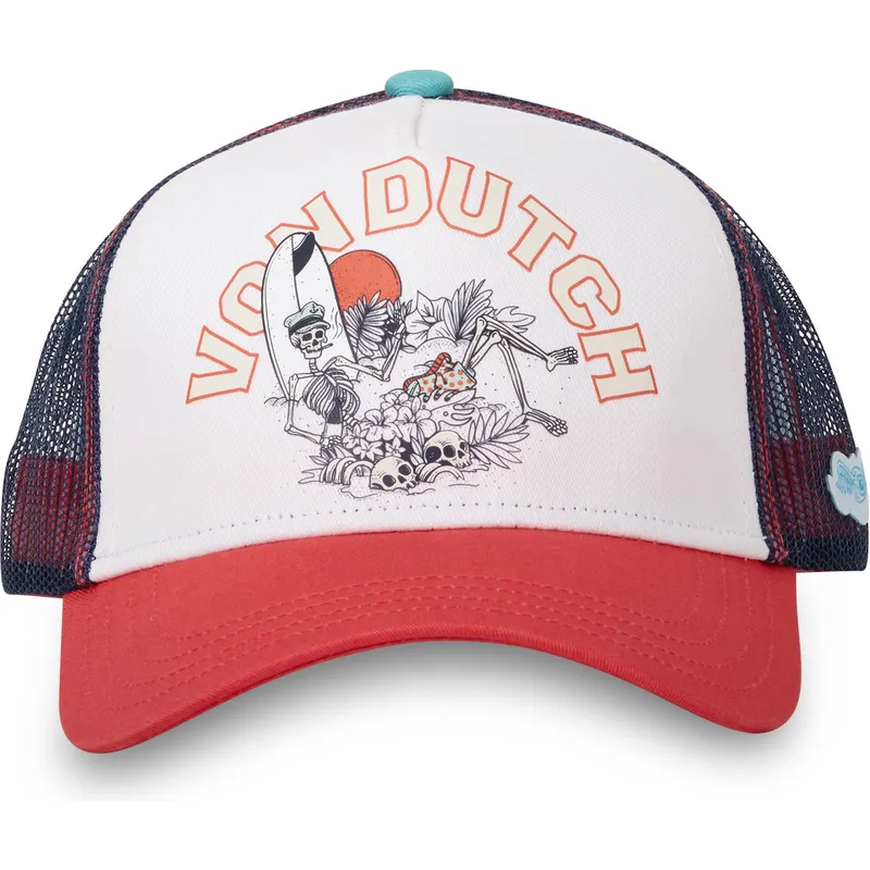 czapka-trucker-biala-i-czerwona-dla-dziecka-kidsurf01-od-von-dutch