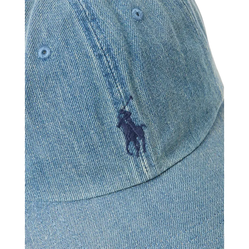 czapki-curva-niebieski-tasma-regulowana-polo-ralph-lauren
