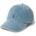 czapki-curva-niebieski-tasma-regulowana-polo-ralph-lauren